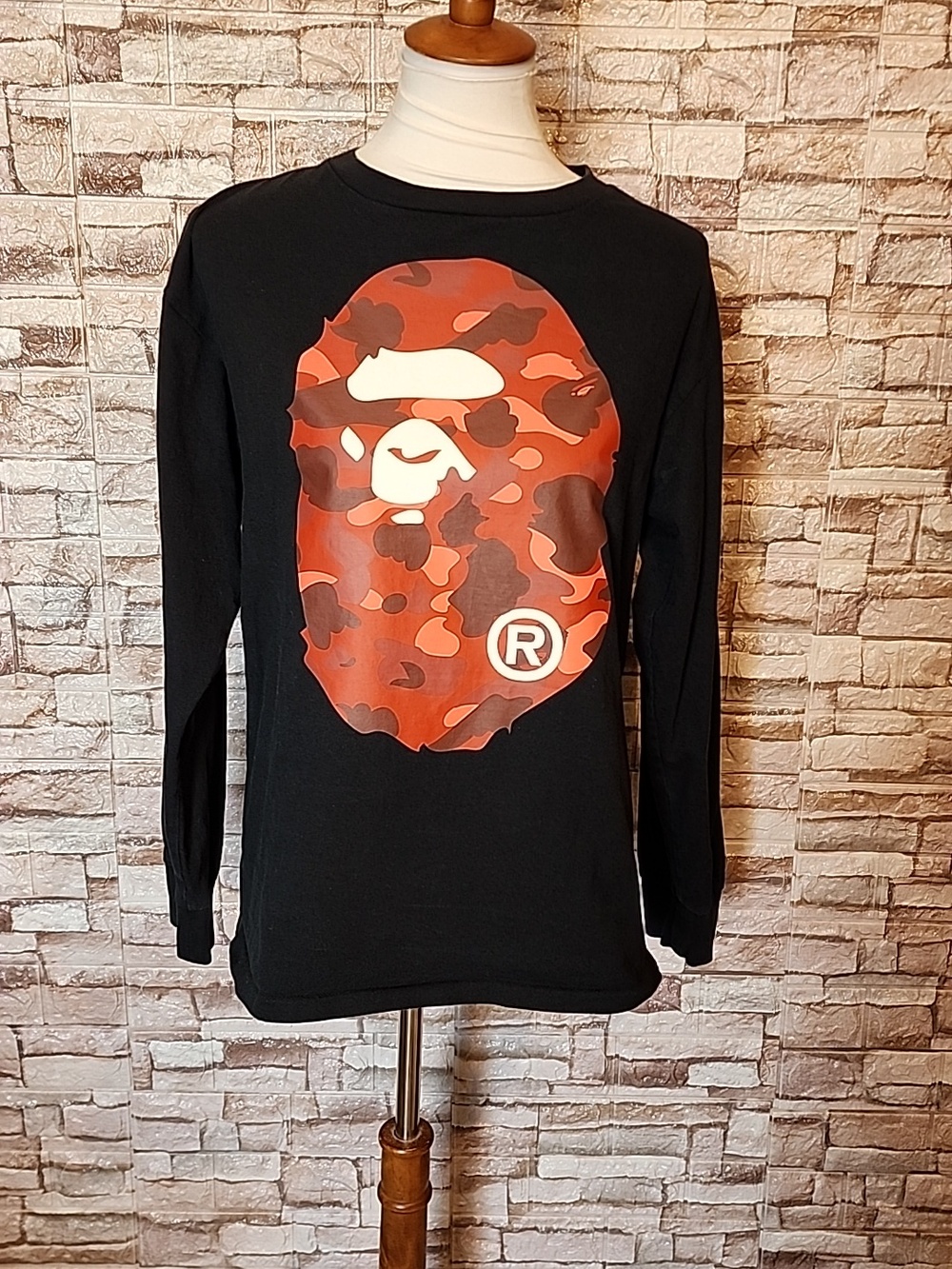 Bape A Bathing Ape Black Sweatshirt